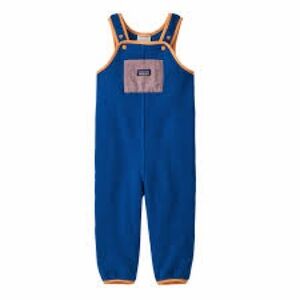 Patagonia Blue Synchilla fleece Bodysuit 12-18 mo